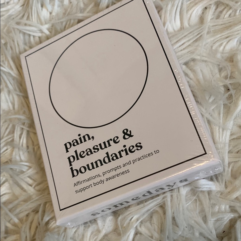 Pain, Pleasure & Boundaries Card Set